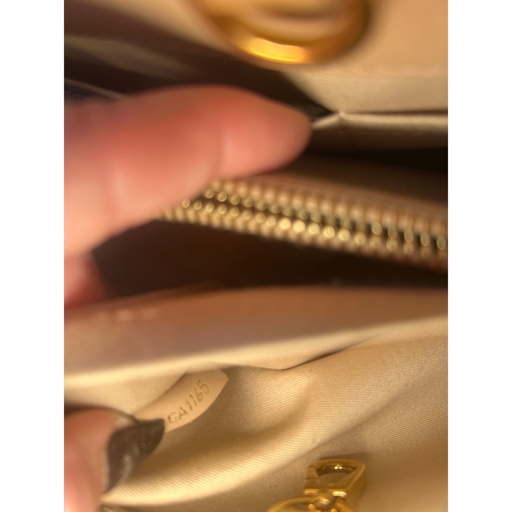 Louis Vuitton Montaigne BB Monogram Vernis CA1165 Dune Nude #475 - Picture 12 of 16